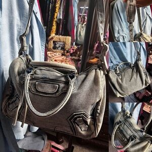 Stylish Jean Shoulder Bag